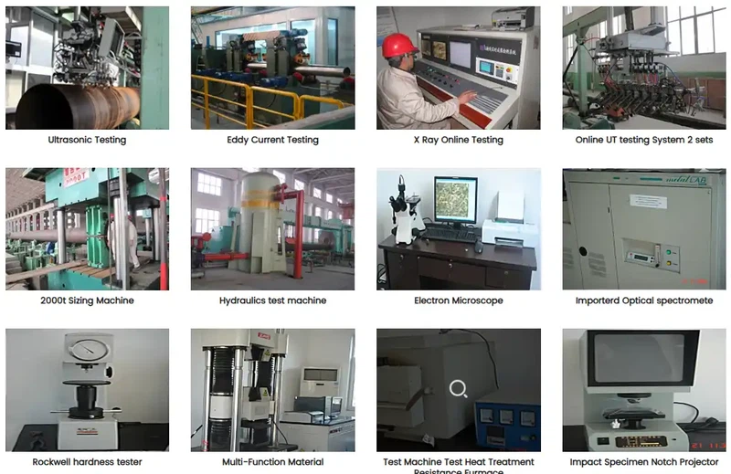 test equipment of API 5L X70 PSL2 ssaw pipe test equipment of API 5L X70 PSL2 ssaw pipe